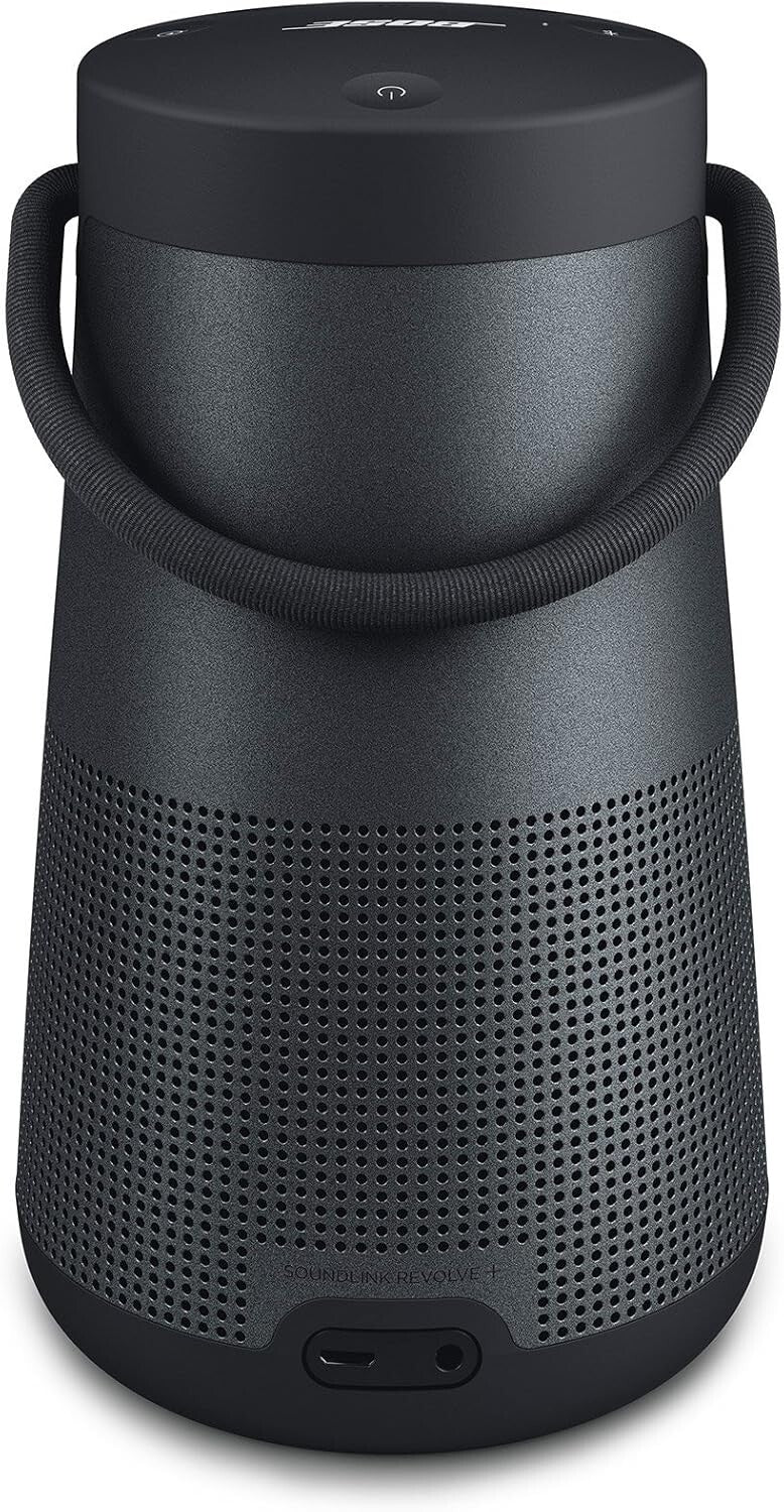 360 Bose SoundLink Revolve Portable LongLasting Bluetooth Speaker Black