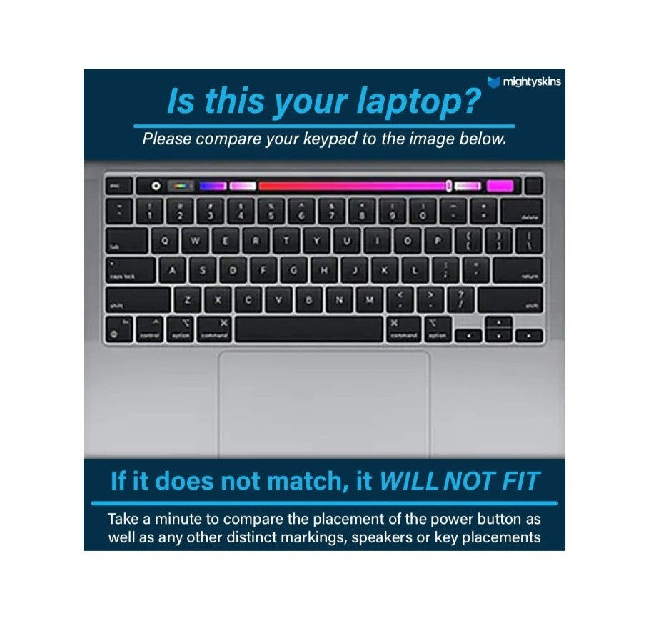 MightySkins Skin for MacBook Air 13.6" M2 2022 Black Wood Vinyl Decal Cover