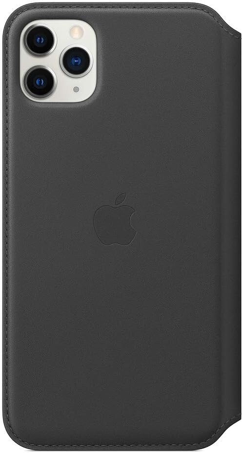 Apple Leather Folio iPhone 11 Pro Max Black Slim Fit Wireless