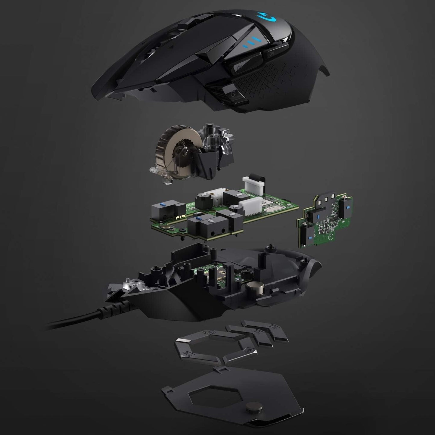 HERO G502 Logitech High Performance Wired Gaming Mouse Sensor 25