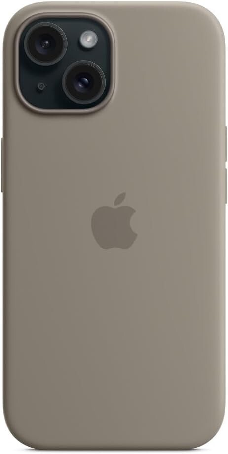Apple iPhone 15 Silicone MagSafe Clay