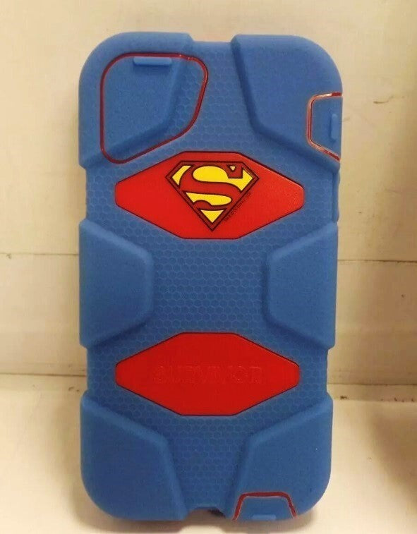 Griffin Survivor iphone 55s Justice League Superman w Belt Clip Open