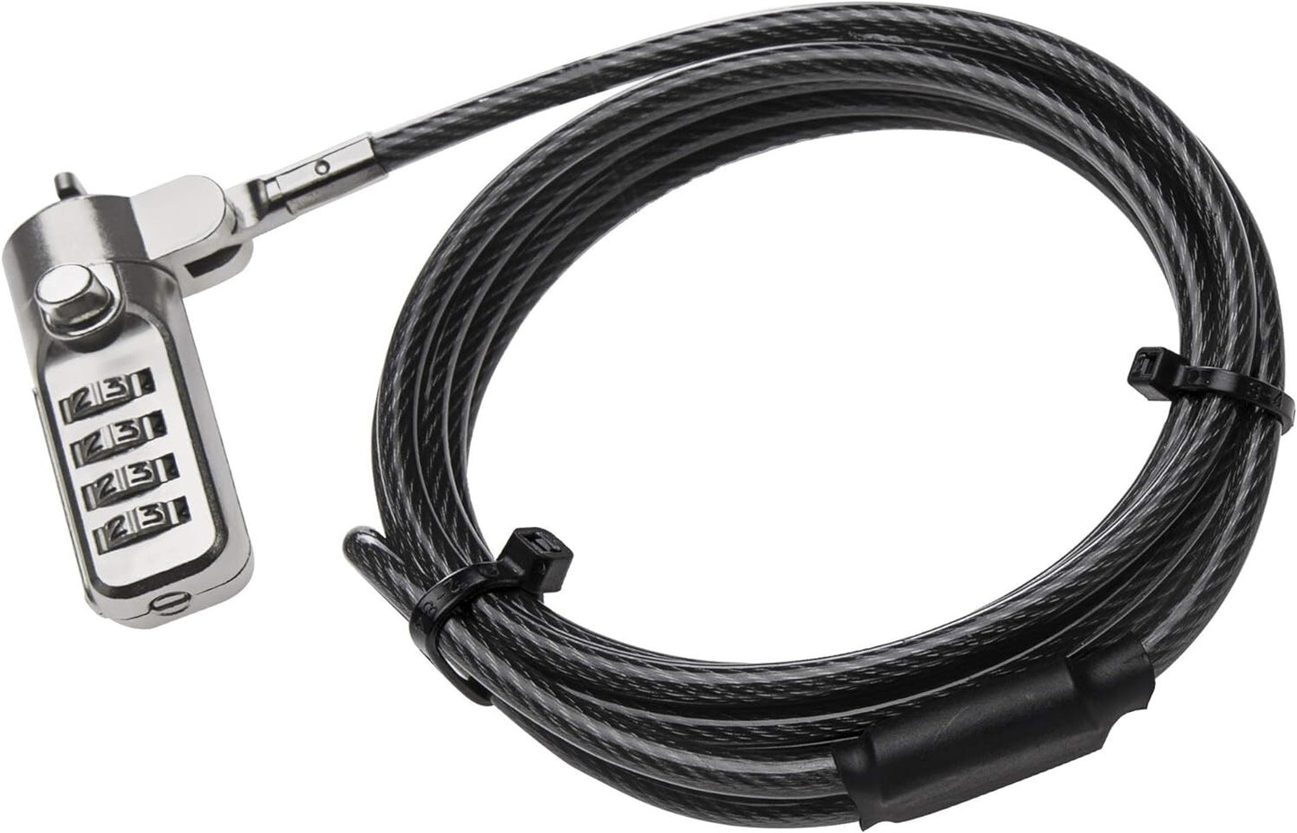 Amazon Basics Combination 6Foot Carbon Steel Cable Lock Laptop PC Monito
