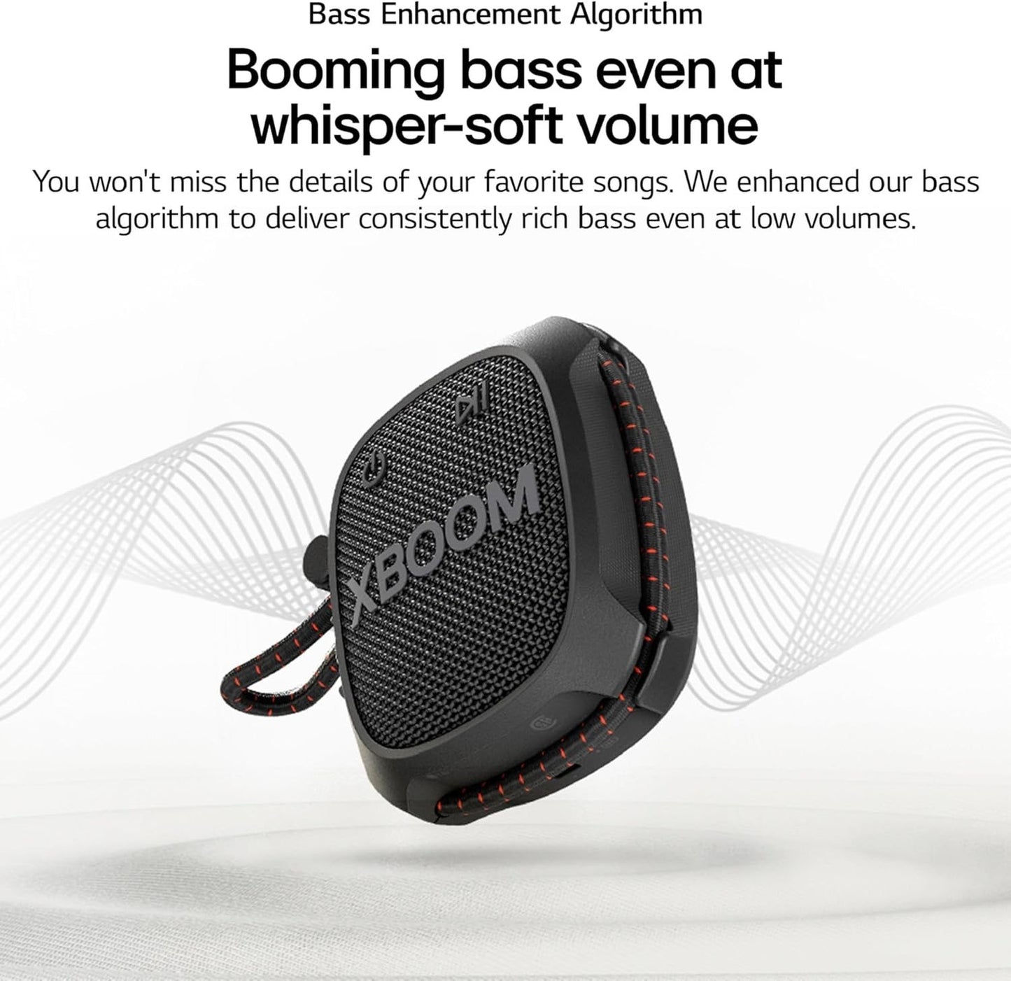 LG XG2T XBOOM Go Bluetooth Speaker Rugged IP67 10Hr Battery Sound Boost