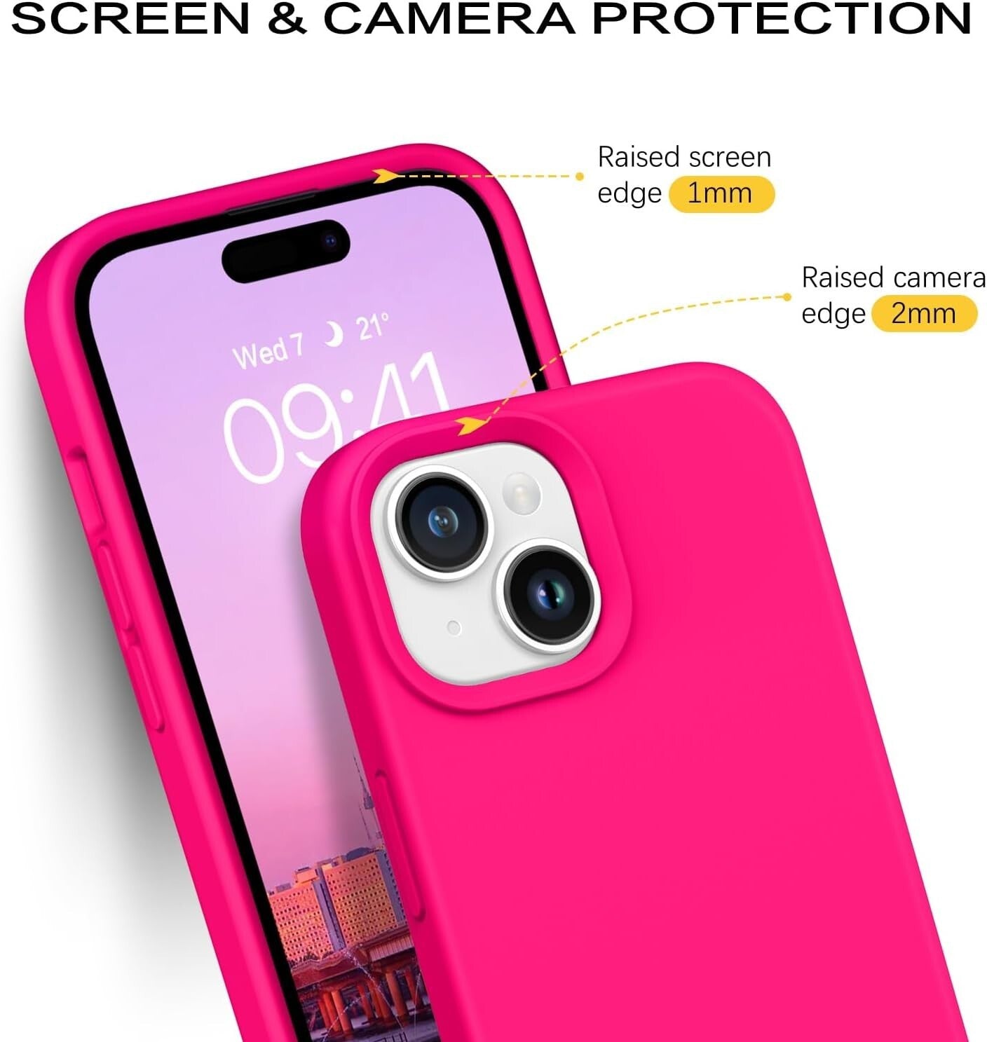 BENTOBEN Compatible iPhone 15 Compatible iPhone 15 Camera P