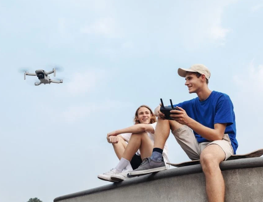 DJI UAV Mavic Mini FlyCam Quadcopter 27K Cam 3Axis Gimbal 30min 055lbs