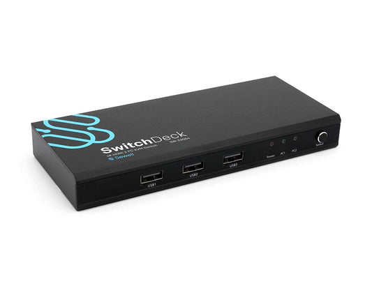 HDMI KVM SwitchDeck 4K Switch Sewell Switch Easily Between Two PCsMacs