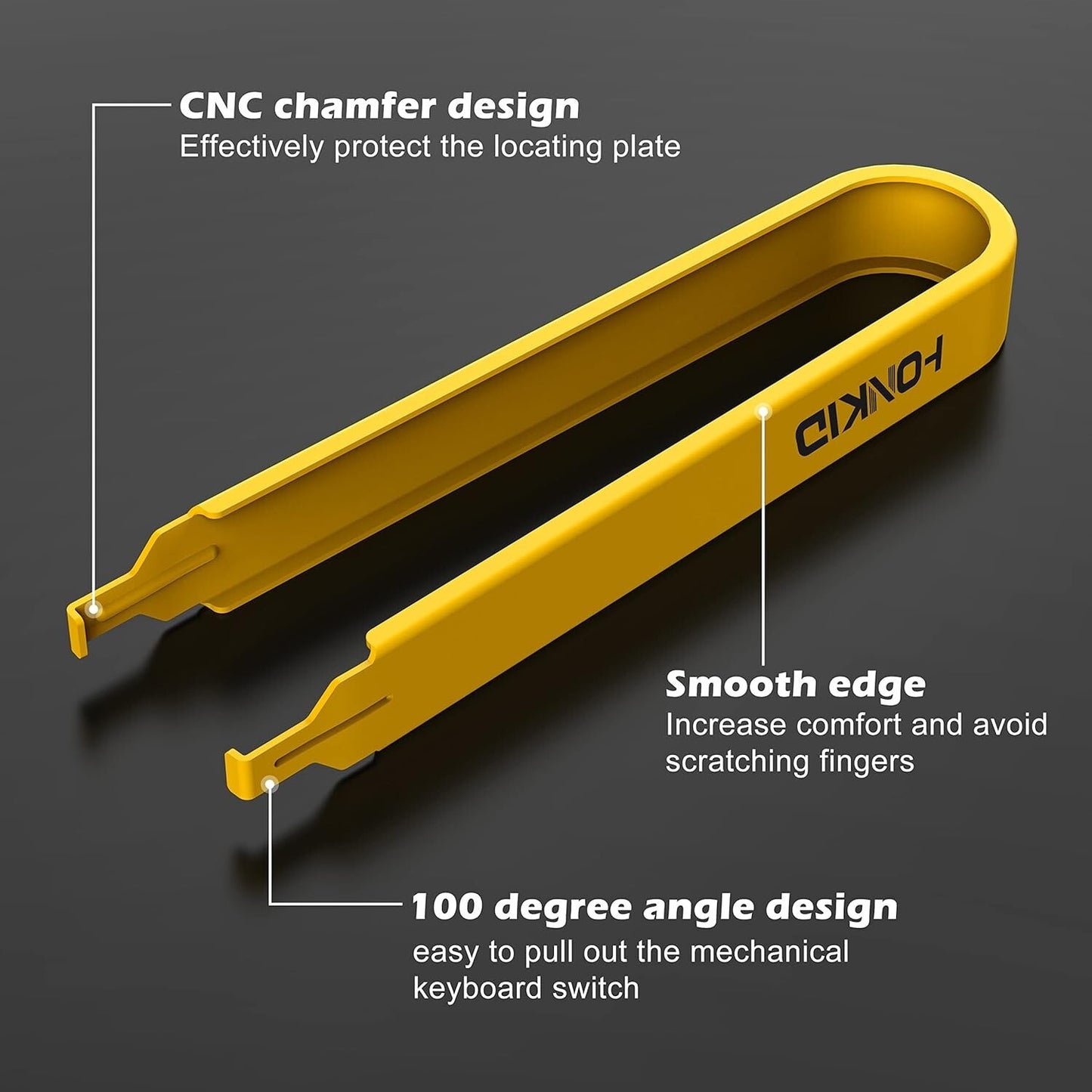 HONKID Switch Puller Stainless Steel Key Remover Replacement Mechanical Gaming