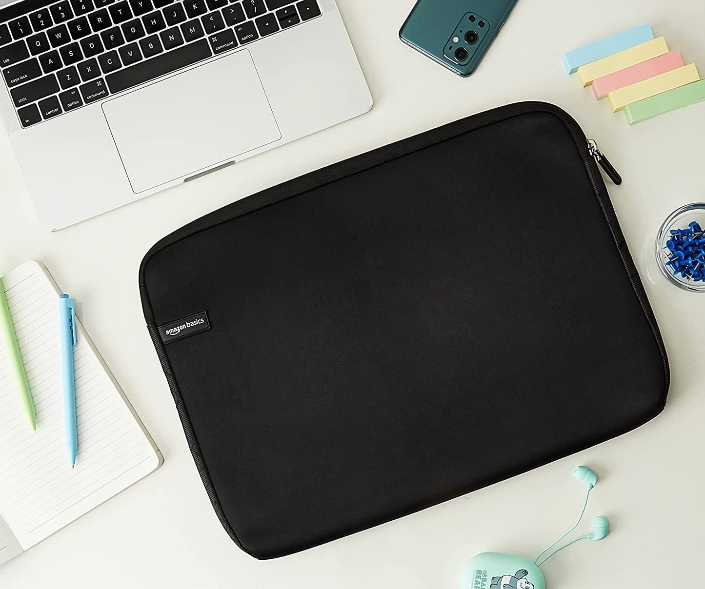 Amazon Basics 156Inch Laptop Sleeve Protective Zipper Black