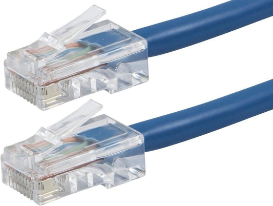 UTP Buhbo 1Ft Cat6 Ethernet Network Non Booted Cable Blue