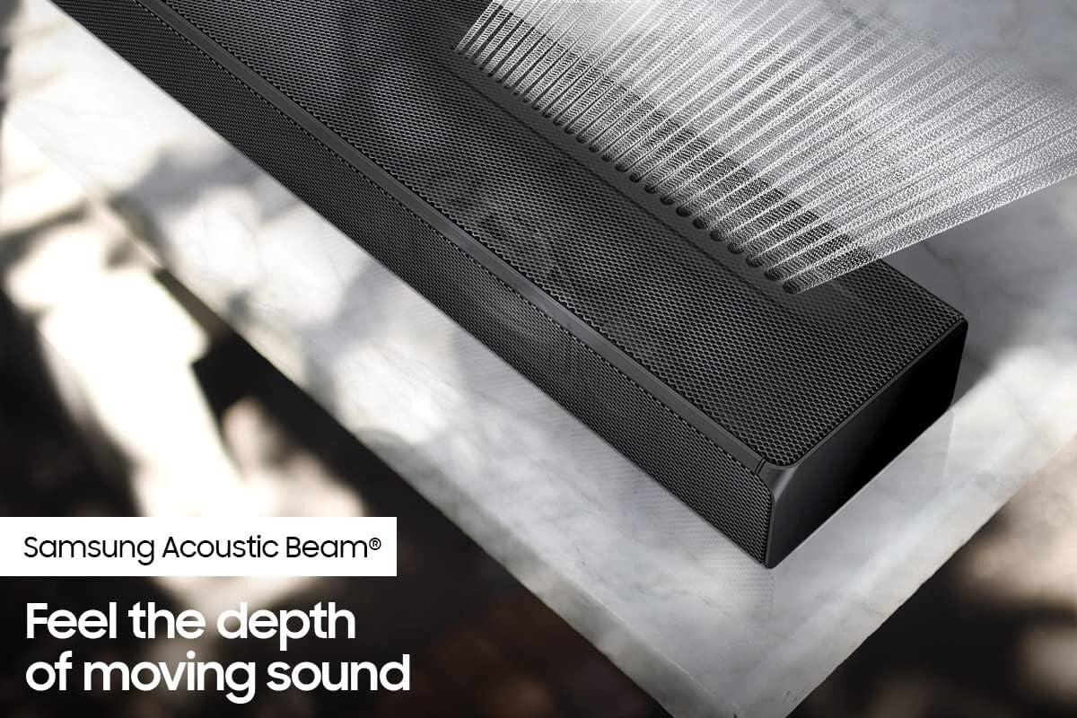 Samsung HW-Q59CT DTS Dolby Digital 51 ch VirtualX Soundbar w Acoustic Beam