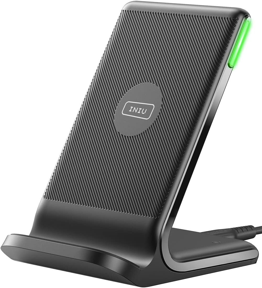 15W Wireless Charger Fast QiCertified Wireless Charging Station w SleepFriend