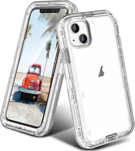 ORIbox iPhone 15 Plus14 Plus Clear 10 FT Military Grade Shockproof