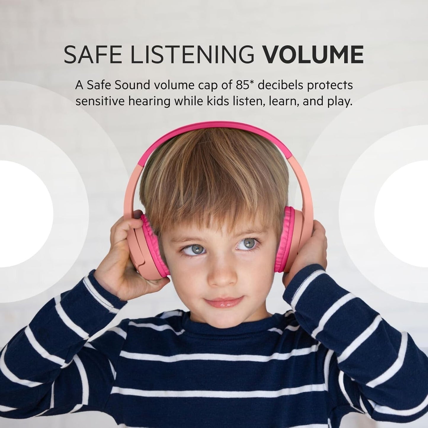 Belkin SoundForm Mini Wireless Bluetooth Headphones Kids