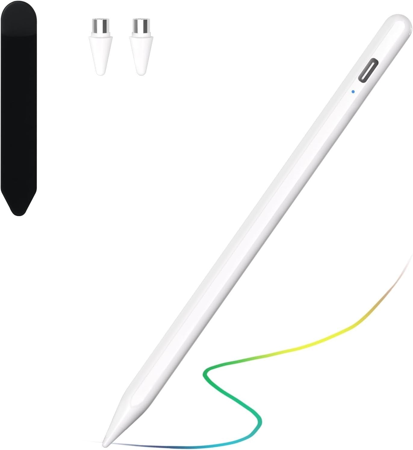 Active Stylus Pen for iOS/Android Touch Screen Comp. w/ Samsung, Lenovo, Huawei