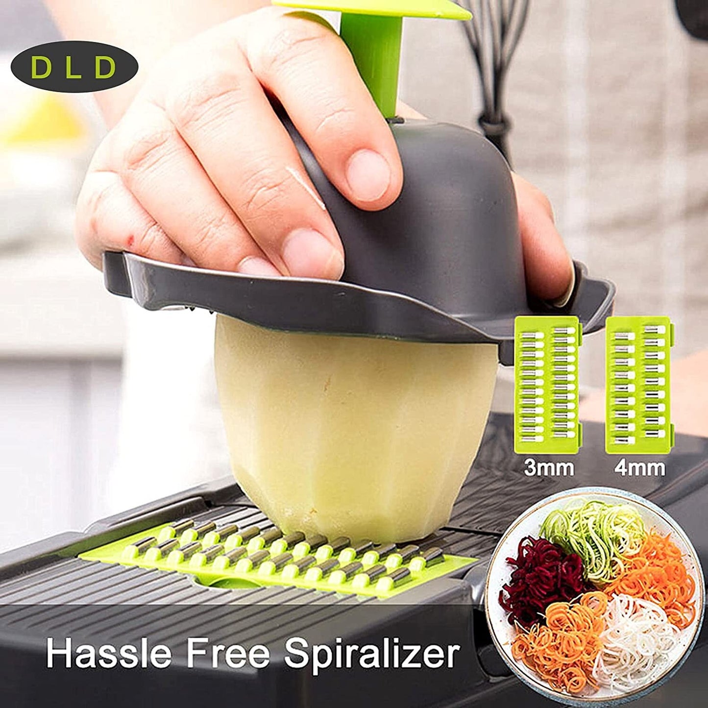DLD 11 in 1 multifunction vegetable fruit chopper kitchen multifunction