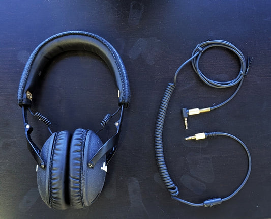 Marshall Monitor I Black Over-Ear Headphones – 1st Gen Studio Quality Sound