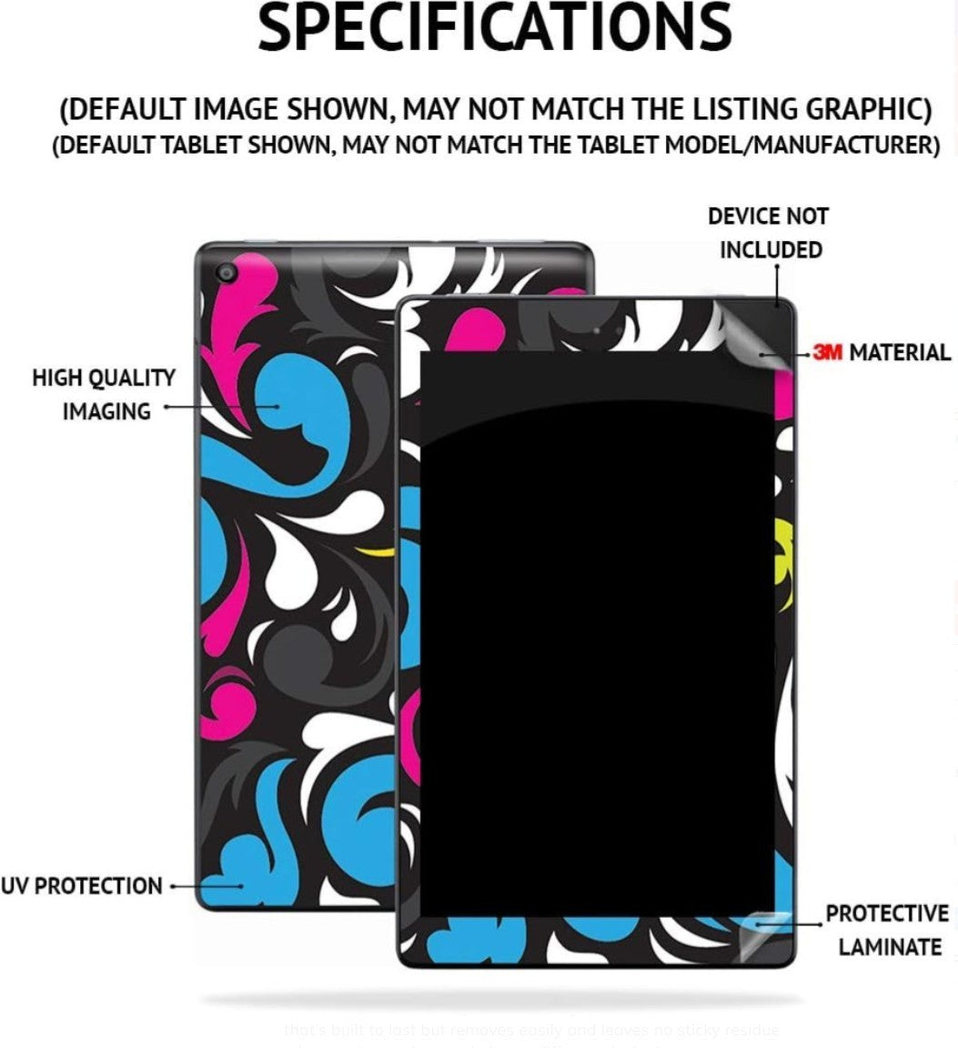 MightySkins Pastel Wave Full Wrap – Fits Kindle 6" 11th Gen 2022, Easy Apply