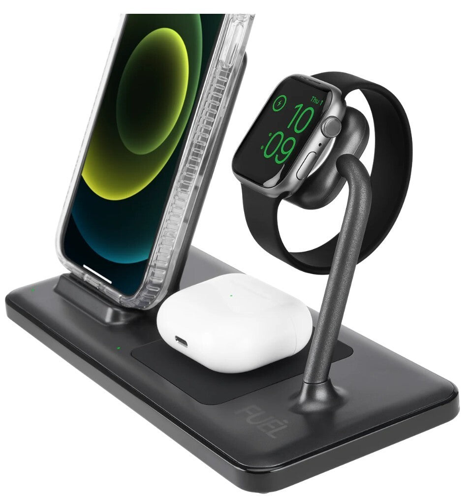 USB-C Fuel Wireless Charging Station iPhone Apple Watch 4Ports Pack