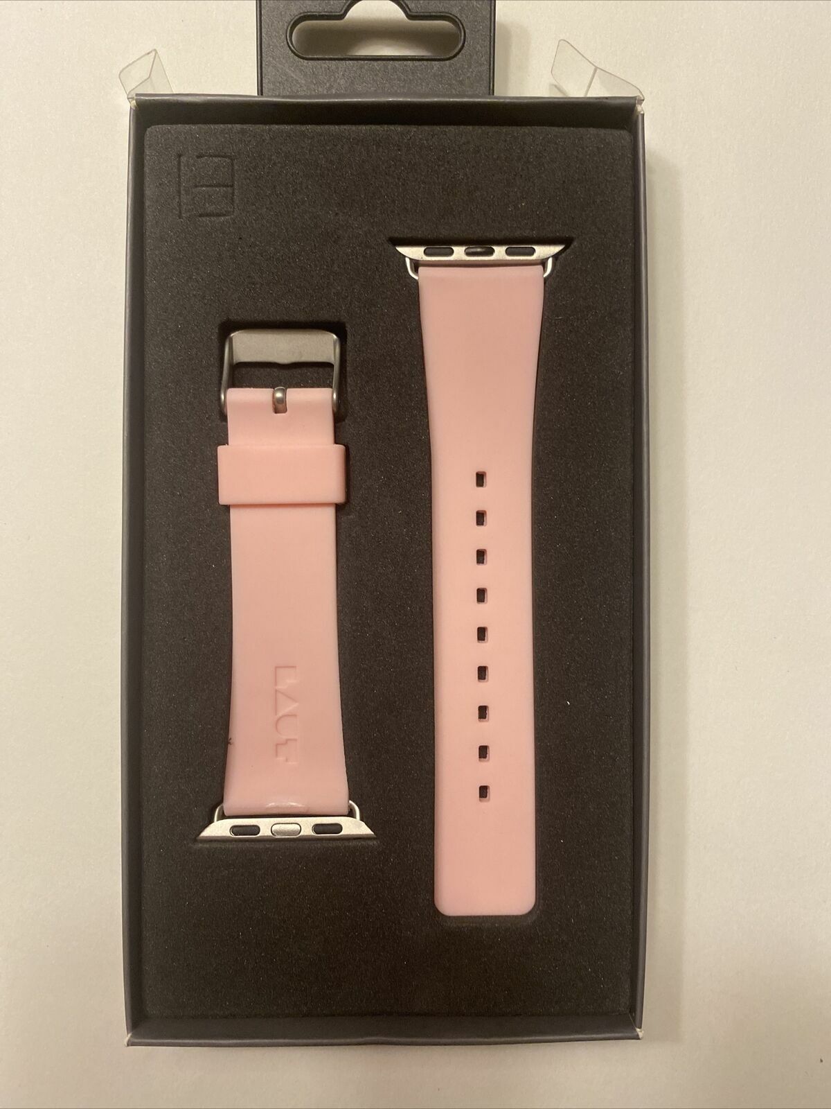 LAUT HUEX Active Band Strap Apple Watch 6 5 4 SE 40mm 3 2 38mm pastel pink