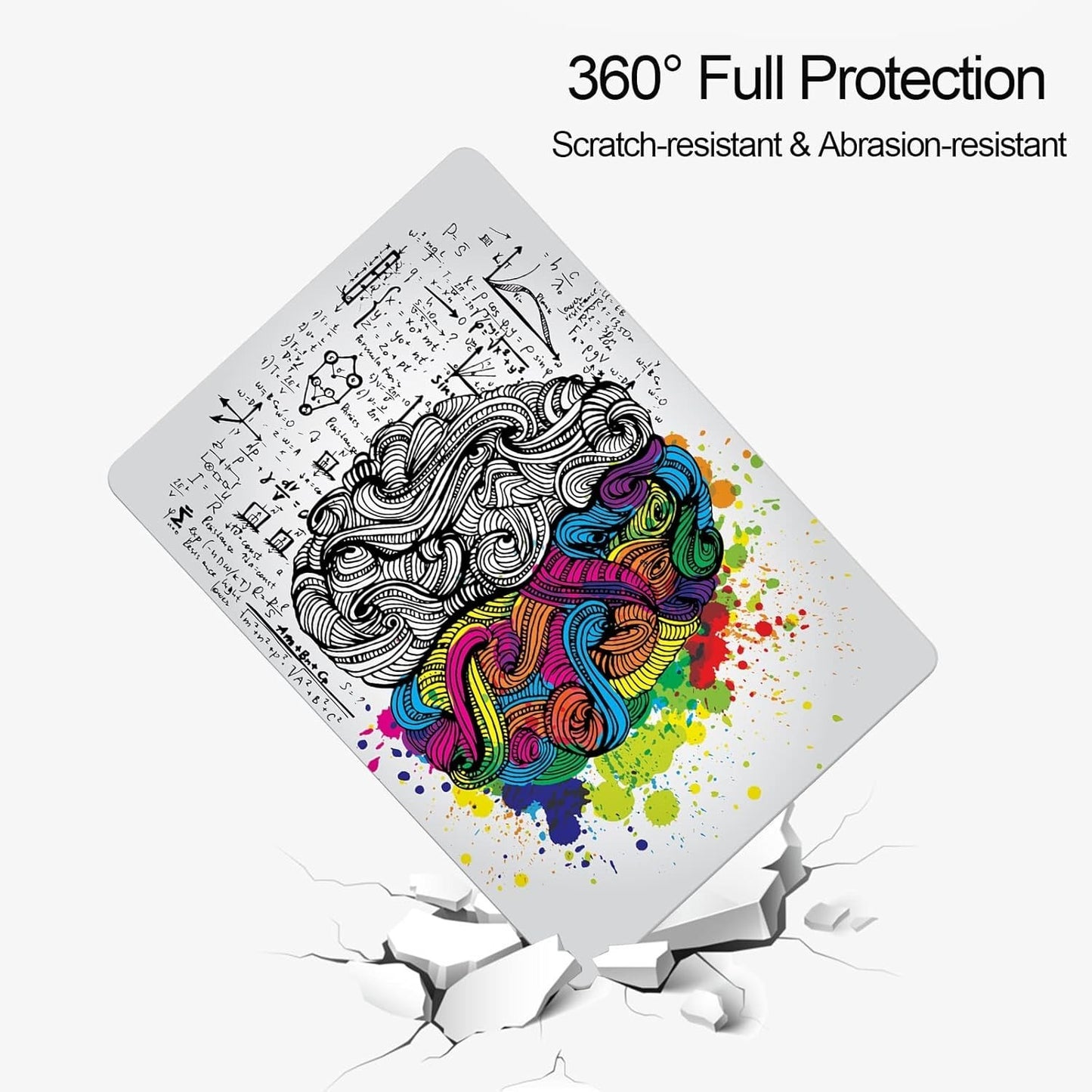 2022 MacBook Air 136 UV Printed Shell Keyboard Screen Protector