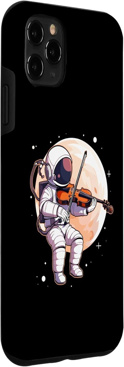 Astronaut Violin iPhone 11 Pro Max Case – Orchestra & Violinist Gift - OEM