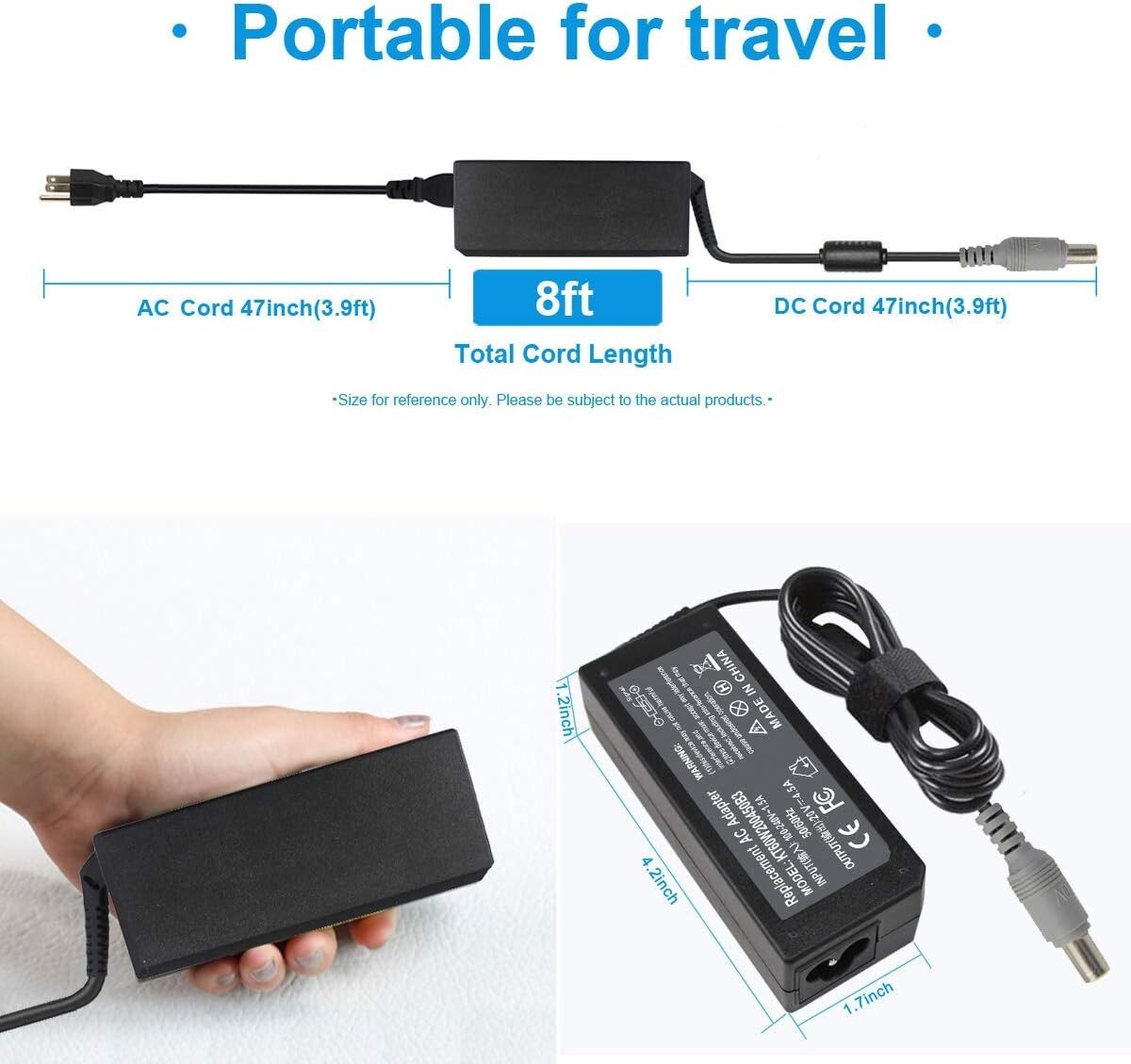 90W 20V Lenovo AC Charger ThinkPad Laptop Power Adapter 45A Power Supply