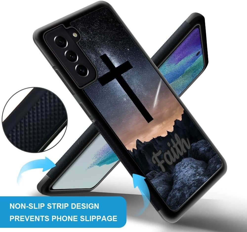 Samsung DJSOK S22 Compatible w Galaxy Ultra Faith in God Luxury Pattern
