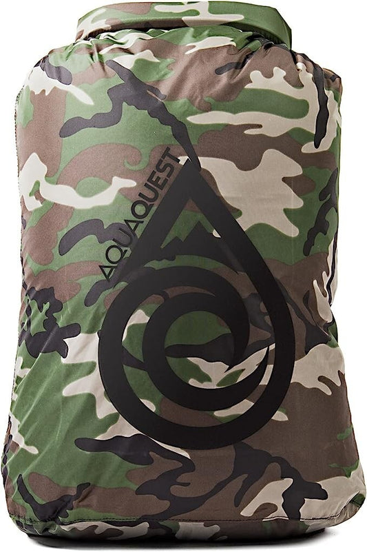 AquaQuest Rogue Dry Bags Waterproof L Camo or Olive