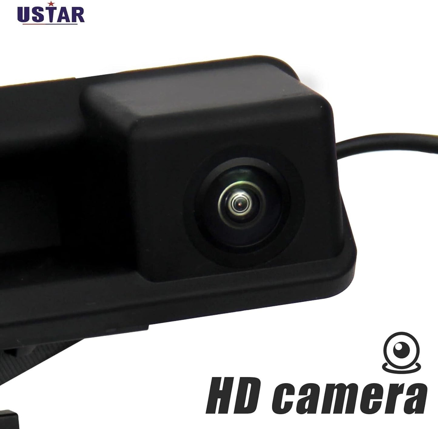 USTAR 1080P Tailgate Handle Camera Rear View Backup Parking Asist Camera Compati