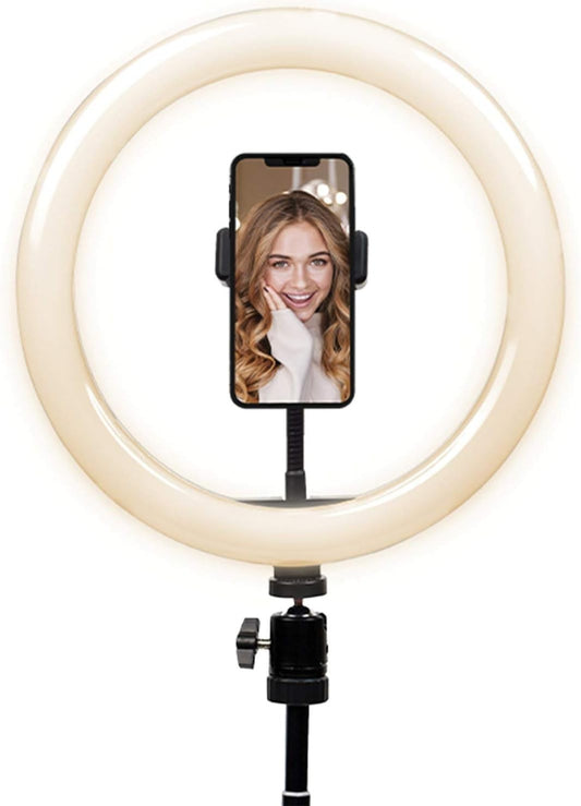 CYGNETT V-Pro 12" Ring Light – Tripod, Travel Pouch, Bluetooth Remote