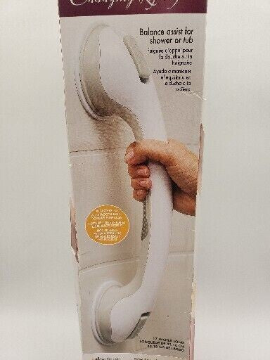 MHI 10255 Bathtub Shower Handle 17 Long SafeerGrip Suction Cups
