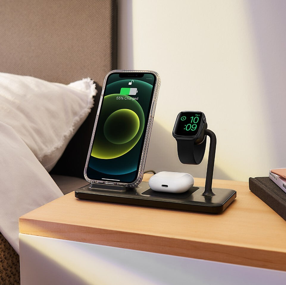 USB-C OEM Fuel Wireless Charging Station iPhone Apple Watch 4Ports Pack