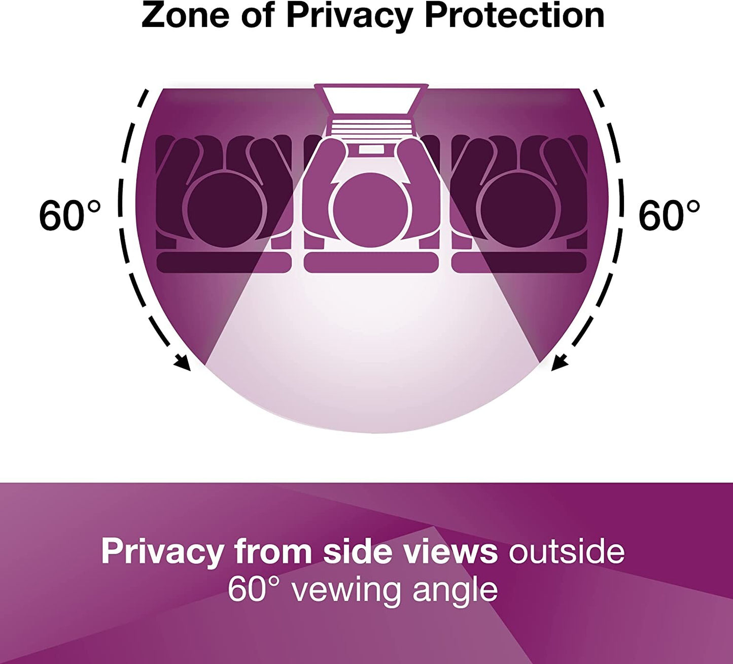 3M High Clarity Privacy Filter 156 Widescreen Laptop w Comply Attachments