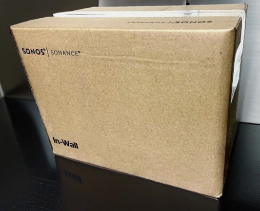 Sonos In-Wall by Sonance Speakers Pair INWLLWW1 Built-In Audio System