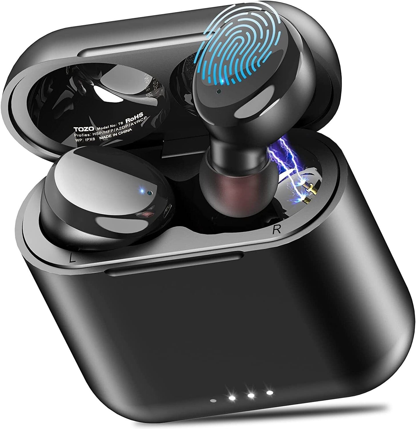 TOZO T6 True Wireless Earbuds Bluetooth Headphones Touch Control