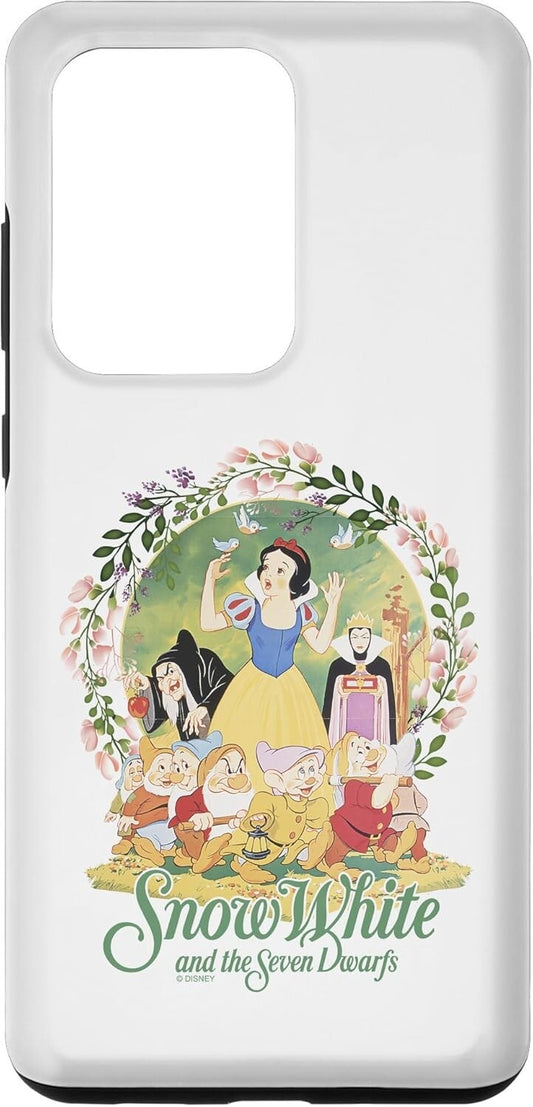 S20 Galaxy Ultra Disney Snow White Seven Dwarfs Floral Portrait