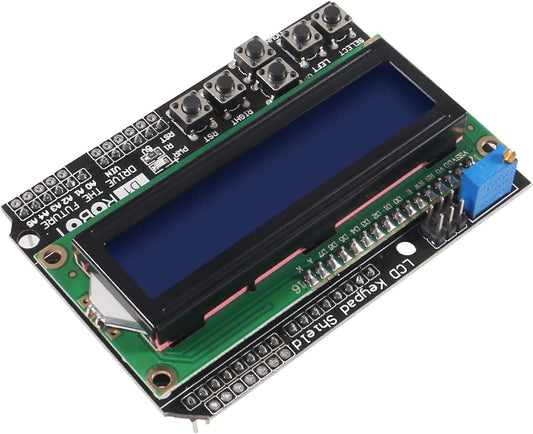 1602 1602A Keypad Shield Expansion Shield Board Blue Backlight 45V