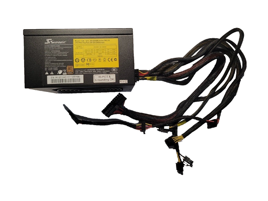 520 ATX Seasonic Watt Power Supply 80 Plus Bronze Active F3