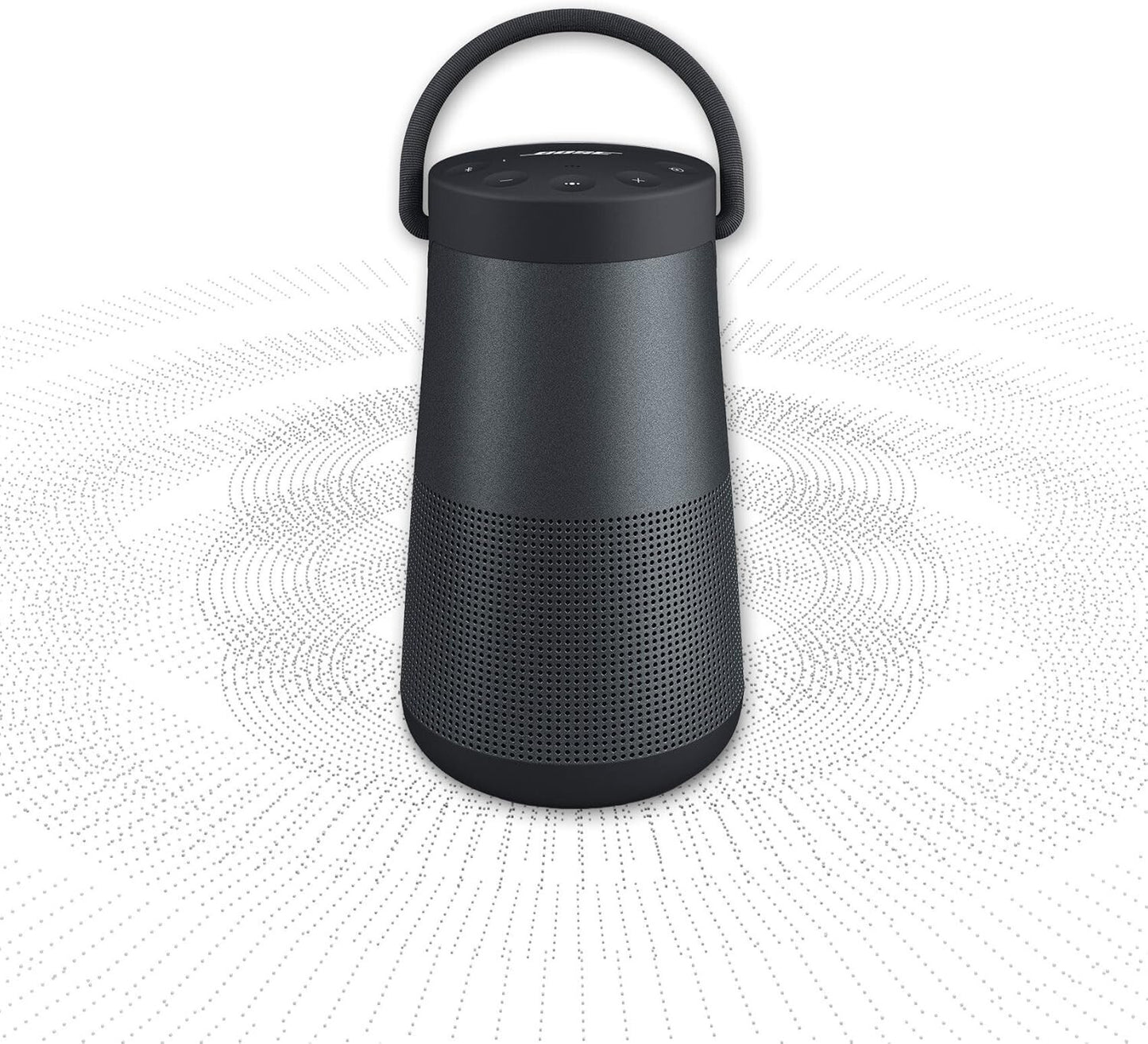 360 Bose SoundLink Revolve Portable LongLasting Bluetooth Speaker Black