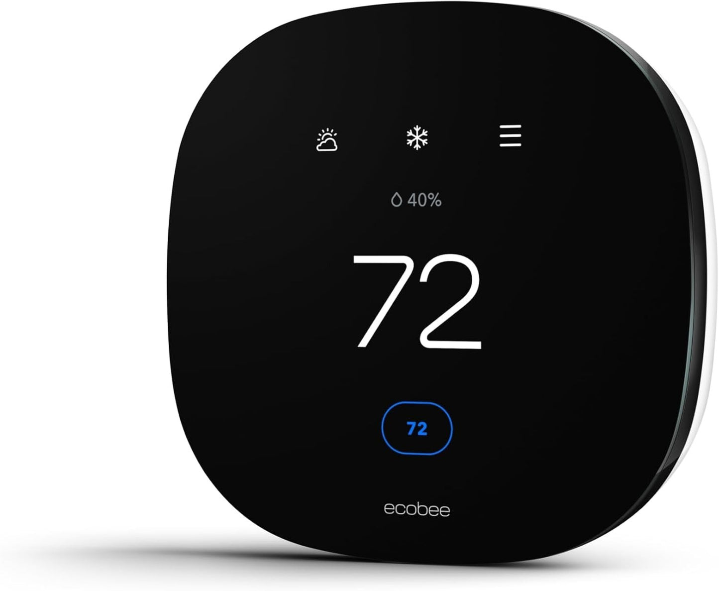 ecobee3 lite Smart Thermostat Whole Home Sensors BlackWhite