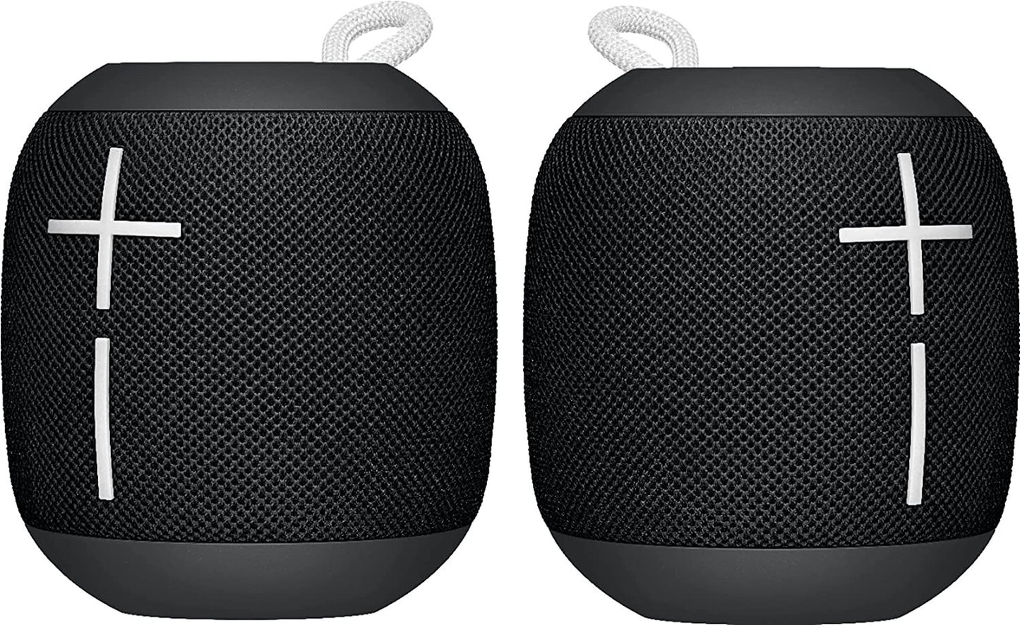 WONDERBOOM Ultimate Ears Waterproof Portable Bluetooth Speaker 2-Pack, Black