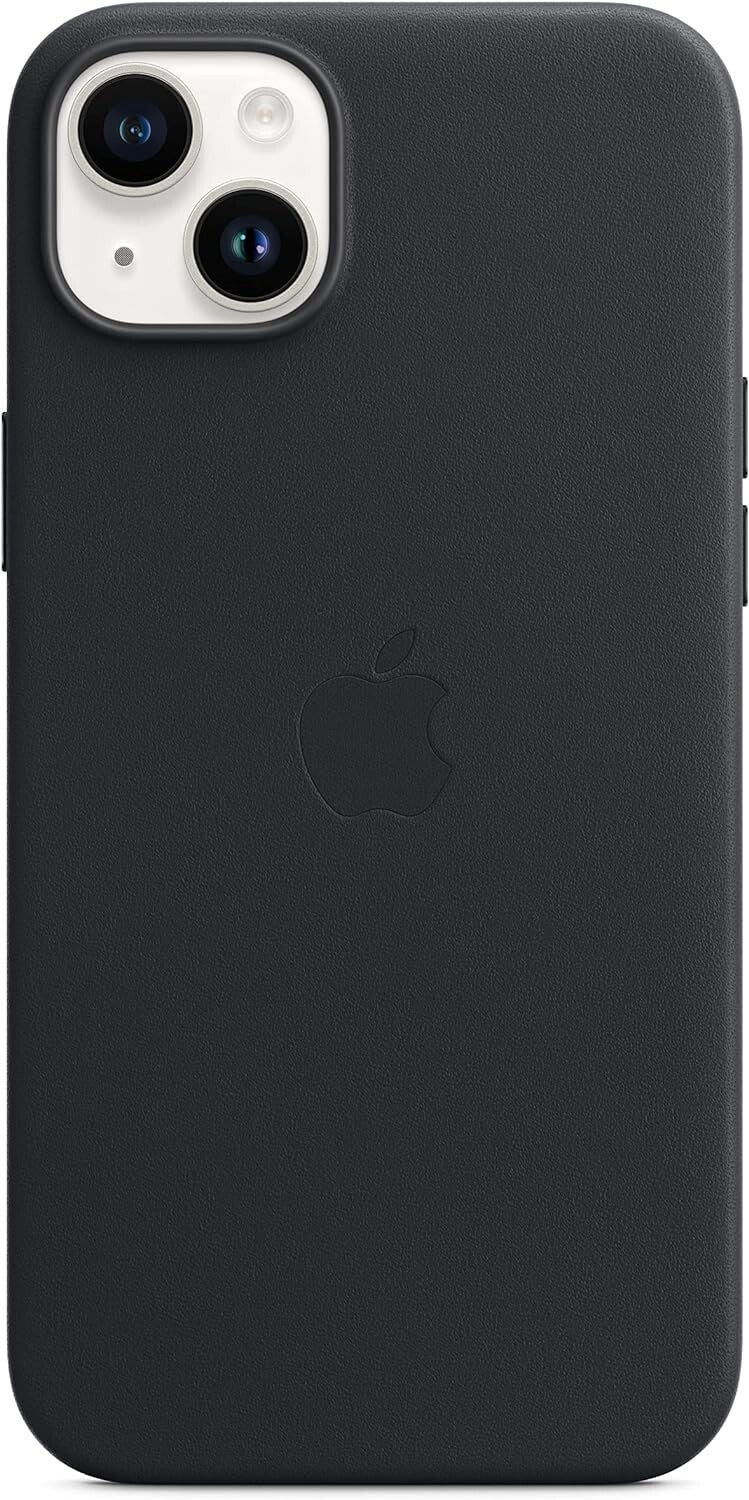 Apple iPhone 14 Plus Leather MagSafe Midnight