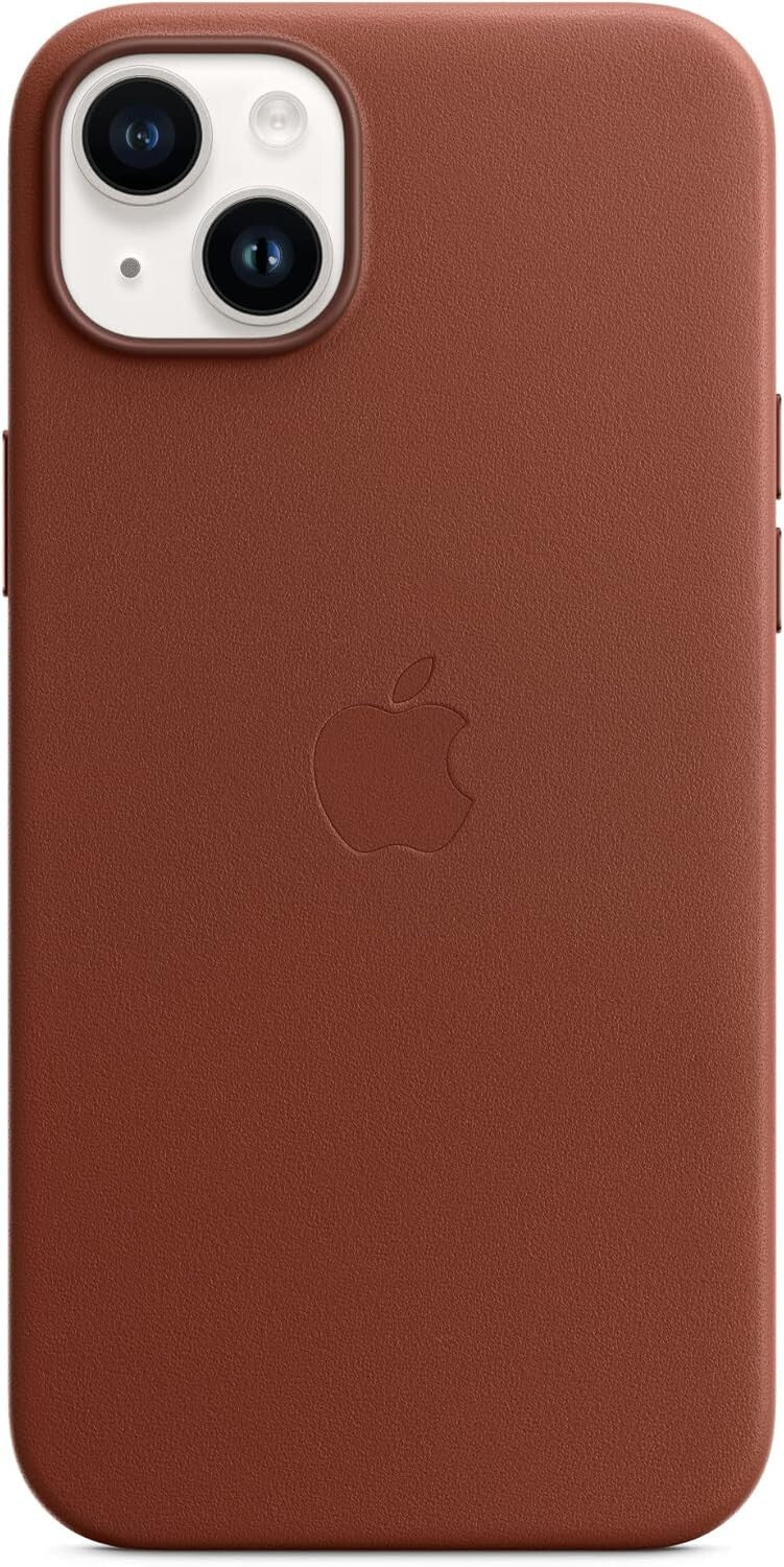 Apple iPhone 14 Plus Leather MagSafe Umber