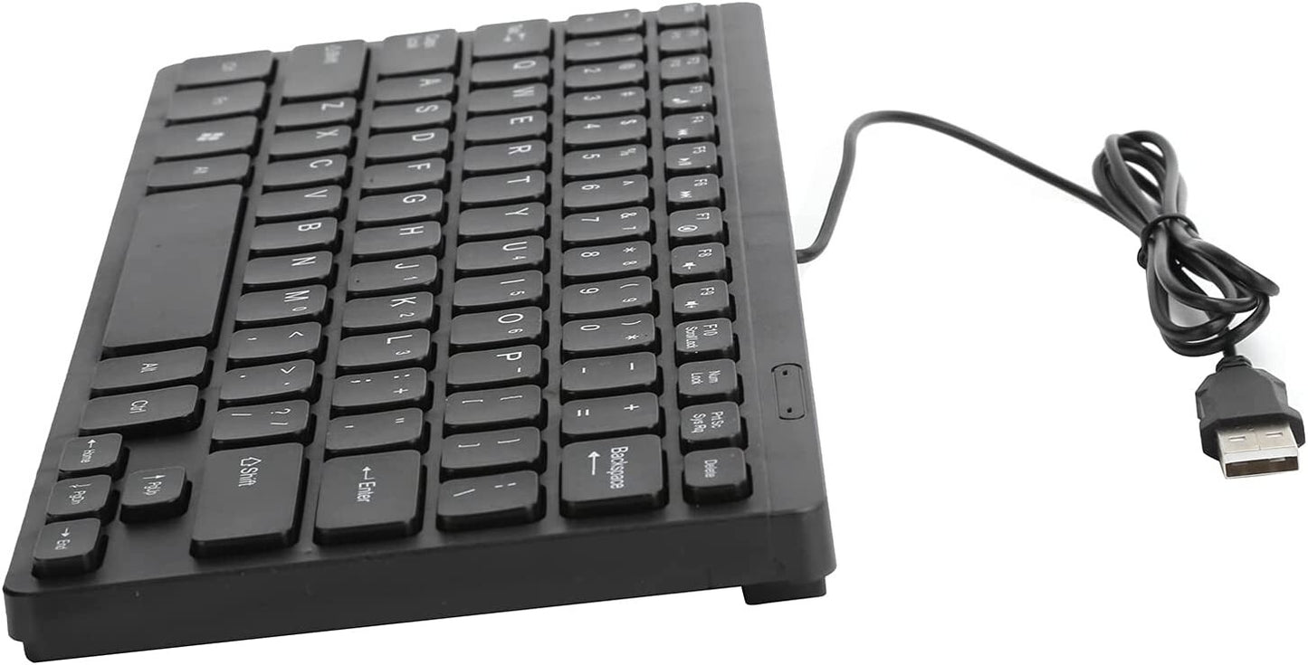 YYOYY K1000 UltraThin Mini MultiFunction Keyboard UltraLong Cable