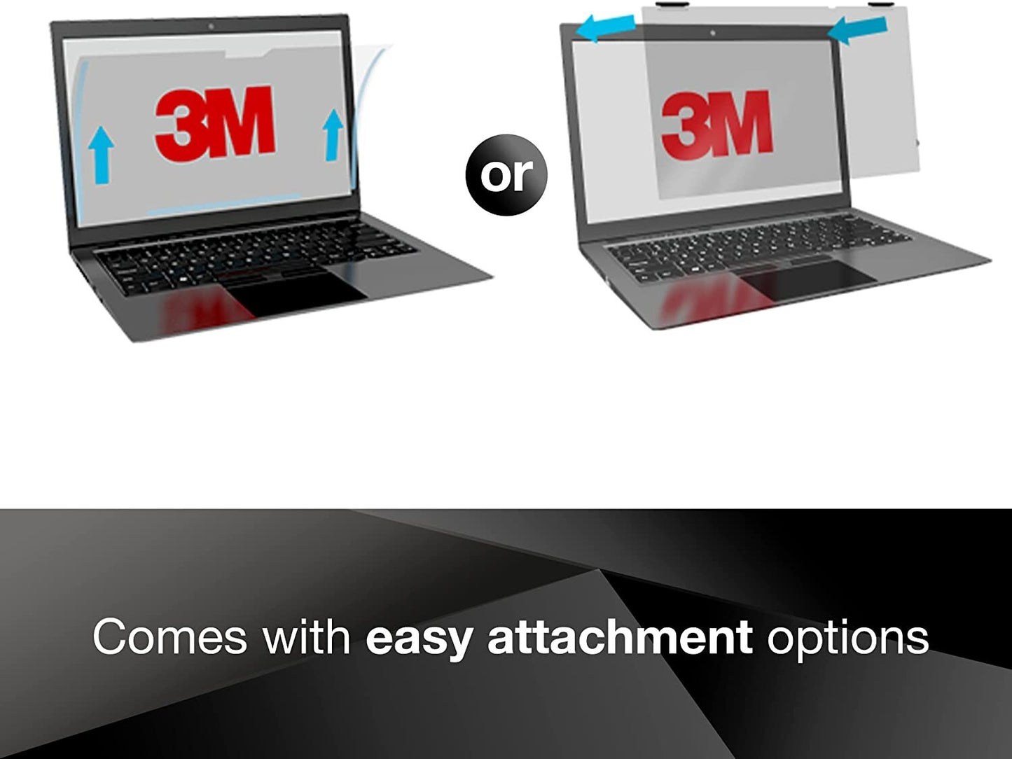 COMPLY 3M Privacy filter 14 Inch Widescreen Laptop Attachment FlipShare