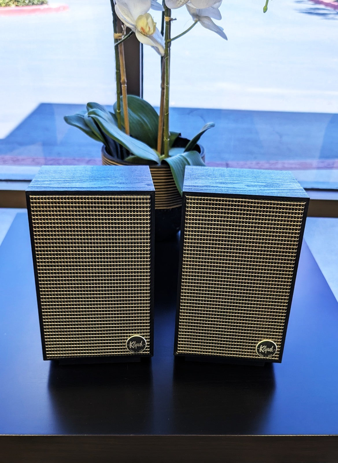 Klipsch Heritage ProMedia 2.1 Computer Speakers – Matte Black, ( no sub)