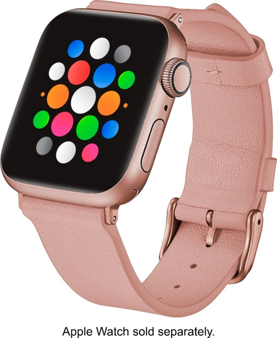 PT-AWB40PKL Platinum Genuine Leather Band 38mm 40mm Pink