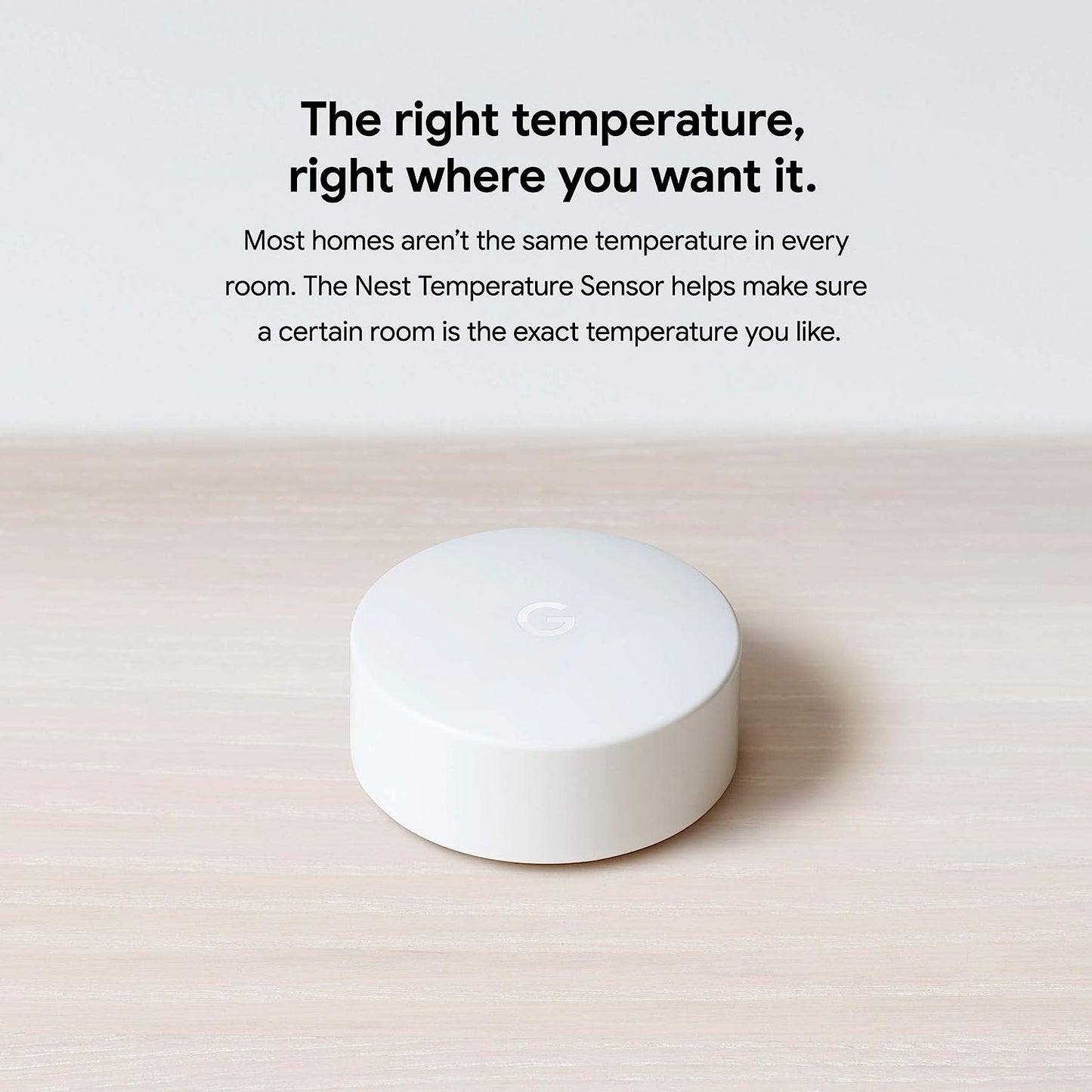 T5000SF Google Nest Temperature Sensor Nest Thermostats White