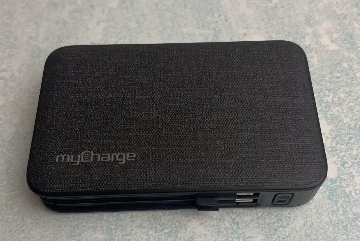 MyCharge Power Hub 10000mAh All-in-One Portable Charger for Samsung or iPhone
